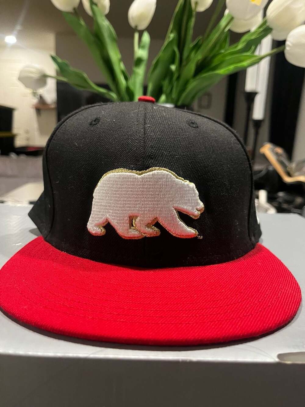 New Era 59FIFTY UC Berkeley Cal Bears California Republic Bear Fitted Hat Size 7